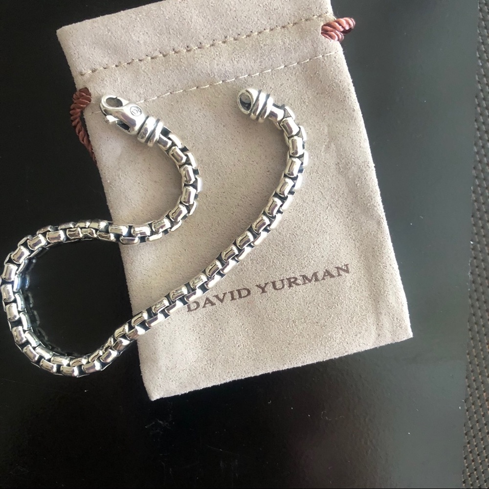 David Yurman 5mm box chain 9” L priced to sell
